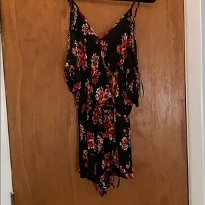 Off the shoulder romper